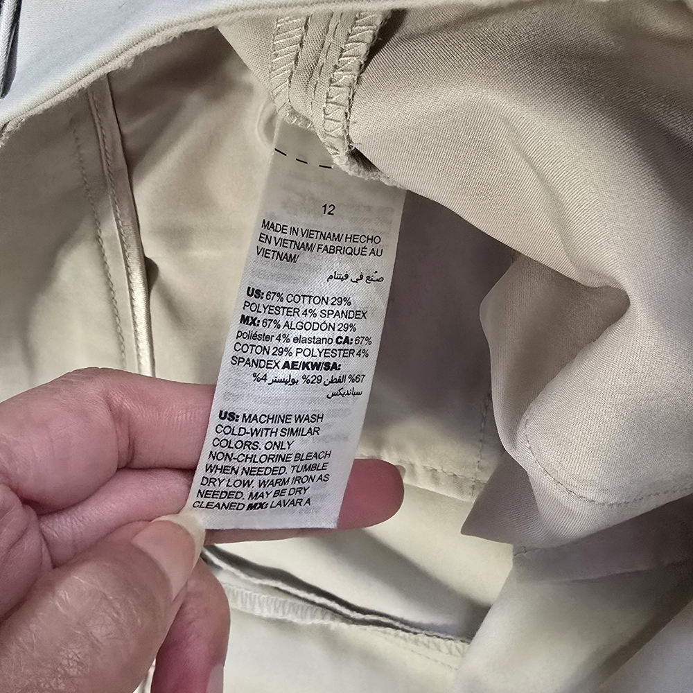 White House Black Market Beige Bermuda Shorts - Picture 7 of 14